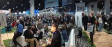 Housewarming: For the first time, Houzz and Nissan will have a 
presence at the 2014 PSP Expo. Here, the Houzz booth at the 2014 NAHB 
Intl. Builders’ Show buzzed with activity, including in-booth seminars.
