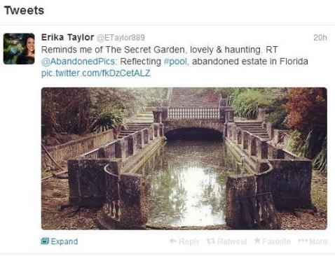 @poolspanews&nbsp; editorial director&nbsp;&nbsp;
@ETaylor889&nbsp; couldn't resist sharing this eerie yet captivating shot of a reflecting pool at an abandoned estate in Florida. Such a shame for this place to go to waste.&nbsp;#PSNSocialService