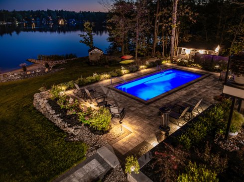 GoldFiberglass PoolsConcord Pools & SpasLatham, N.Y.